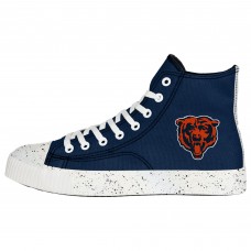 Chicago Bears FOCO Paint Splatter High Top Sneakers