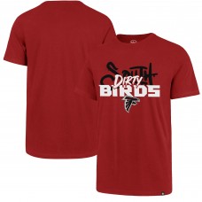 Atlanta Falcons 47 Dirty Birds Regional Super Rival T-Shirt - Red