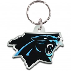 Carolina Panthers Premium Acrylic State Key Ring
