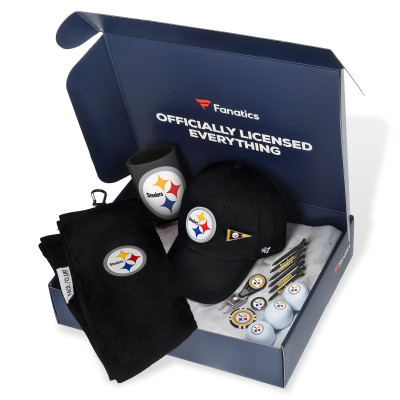 Pittsburgh Steelers Fanatics Pack Golf-Themed Gift Box - $105+ Value