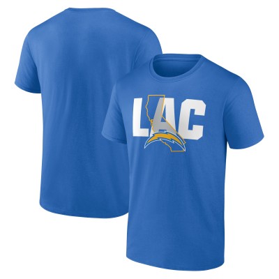 Футболка Los Angeles Chargers Hometown Collection 1st Down - Powder Blue