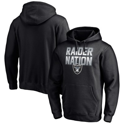 Толстовка Las Vegas Raiders Hometown Collection Raider Nation Fitted - Black