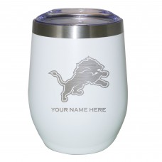Бокал Detroit Lions 12oz. Personalized Etched Stemless - White