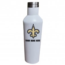 Именная бутылка для воды New Orleans Saints 17oz. - White