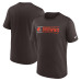 Футболка Cleveland Browns Nike Brown Exceed Performance Футболка Cleveland Browns Nike Brown Exceed Performance