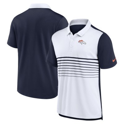 Поло Denver Broncos Nike Fashion Performance - Navy/White
