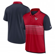 Houston Texans Nike Navy/Red Fashion Performance Polo