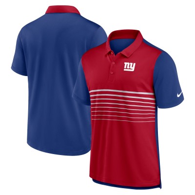 Поло New York Giants Nike Fashion Performance - Royal/Red