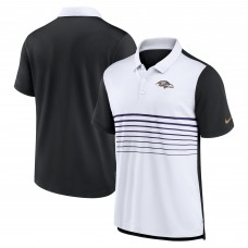 Поло Baltimore Ravens Nike Fashion Performance - Black/White