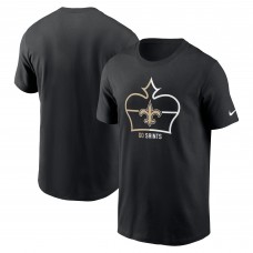 Футболка New Orleans Saints Nike Essential Local Phrase - Black