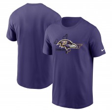 Футболка Baltimore Ravens Nike Essential Local Phrase - Purple