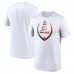 Футболка Chicago Bears Nike Icon Legend Performance - White