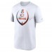 Футболка Chicago Bears Nike Icon Legend Performance - White