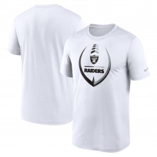Футболка Las Vegas Raiders Nike Icon Legend Performance - White