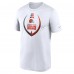 Футболка Cleveland Browns Nike Icon Legend Performance - White