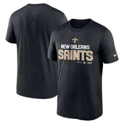 Футболка New Orleans Saints Nike Black Legend Community Performance