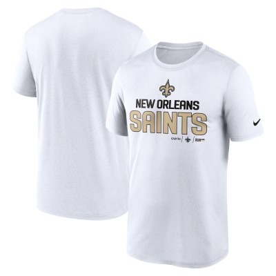 Футболка New Orleans Saints Nike White Legend Community Performance