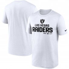 Футболка Las Vegas Raiders Nike Legend Community Performance - White Футболка Las Vegas Raiders Nike Legend Community Performance - White