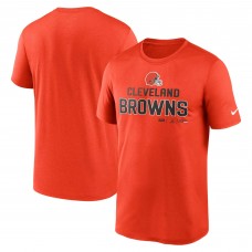 Футболка Cleveland Browns Nike Legend Community Performance - Orange