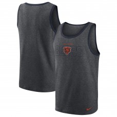 Майка Chicago Bears Nike Tri-Blend - Heathered Charcoal