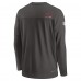 Футболка Tampa Bay Buccaneers Nike Sideline Coach Chevron Lock Up Long Sleeve V-Neck Performance - Pewter