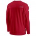 Футболка Tampa Bay Buccaneers Nike Sideline Coach Chevron Lock Up Long Sleeve V-Neck Performance - Red