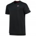 Футболка Atlanta Falcons Nike Sideline Coach Chevron Lock Up Logo V-Neck Performance - Black