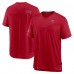 Футболка Tampa Bay Buccaneers Nike Sideline Coach Chevron Lock Up Logo V-Neck Performance - Red