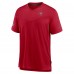 Футболка Tampa Bay Buccaneers Nike Sideline Coach Chevron Lock Up Logo V-Neck Performance - Red