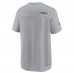 Футболка Green Bay Packers Nike Sideline Coach Chevron Lock Up Logo V-Neck Performance - Gray