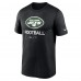 Футболка New York Jets Nike Sideline Infograph Performance - Black