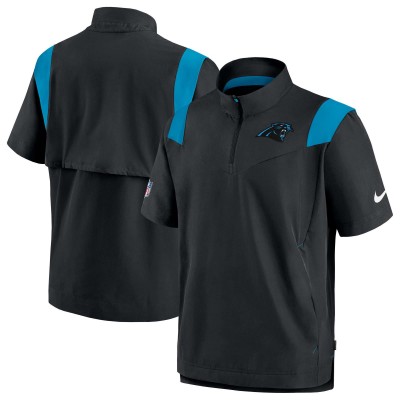 Футболка Carolina Panthers Nike Sideline Coaches Chevron Lockup - Black