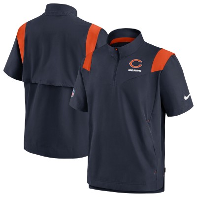 Футболка Chicago Bears Nike Sideline Coaches Chevron Lockup - Navy
