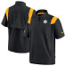 Пуловер Pittsburgh Steelers Nike Black Sideline Coaches Chevron Lockup Top Пуловер Pittsburgh Steelers Nike Black Sideline Coaches Chevron Lockup Top