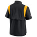 Пуловер Pittsburgh Steelers Nike Black Sideline Coaches Chevron Lockup Top