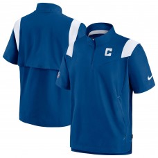 Indianapolis Colts Nike Sideline Coaches Chevron Lockup Pullover Top - Blue