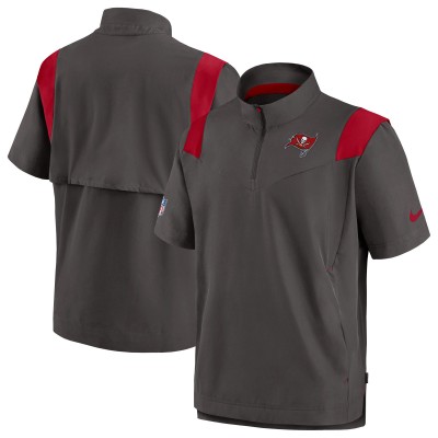 Футболка Tampa Bay Buccaneers Nike Sideline Coaches Chevron Lockup - Pewter