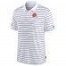 Cleveland Browns Nike White Sideline Lock Up Victory Performance Polo