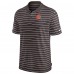Cleveland Browns Nike Brown Sideline Lock Up Victory Performance Polo