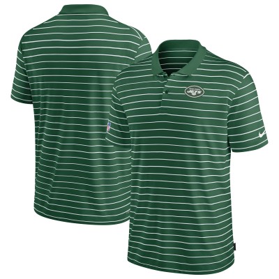 New York Jets Nike Green Sideline Lock Up Victory Performance Polo
