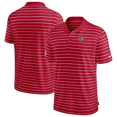 Houston Texans Nike Red Sideline Lock Up Victory Performance Polo