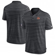 Поло Cincinnati Bengals Nike Sideline Lock Up Victory Performance - Black Поло Cincinnati Bengals Nike Sideline Lock Up Victory Performance - Black