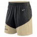 Шорты New Orleans Saints Nike Black/Gold Sideline Primary Lockup Performance