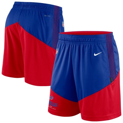 Шорты Buffalo Bills Nike Sideline Primary Lockup Performance - Royal/Red