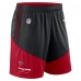 Шорты Atlanta Falcons Nike Sideline Primary Lockup Performance - Black/Red