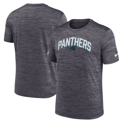 Футболка Carolina Panthers Nike Sideline Velocity Athletic Stack Performance - Black