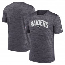 Футболка Las Vegas Raiders Nike Sideline Velocity Athletic Stack Performance - Black Футболка Las Vegas Raiders Nike Sideline Velocity Athletic Stack Performance - Black