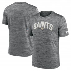 Футболка New Orleans Saints Nike Sideline Velocity Athletic Stack Performance - Gray