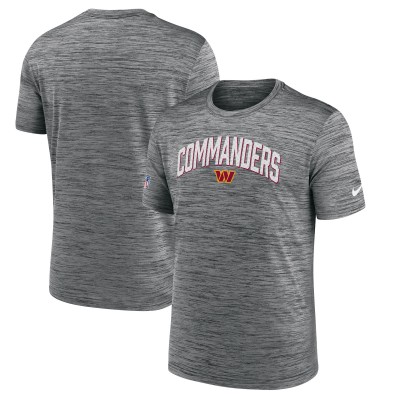 Футболка Washington Commanders Nike Sideline Velocity Athletic Stack Performance - Gray