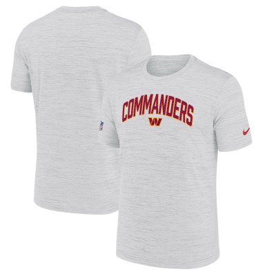 Футболка Washington Commanders Nike Sideline Velocity Athletic Stack Performance - White